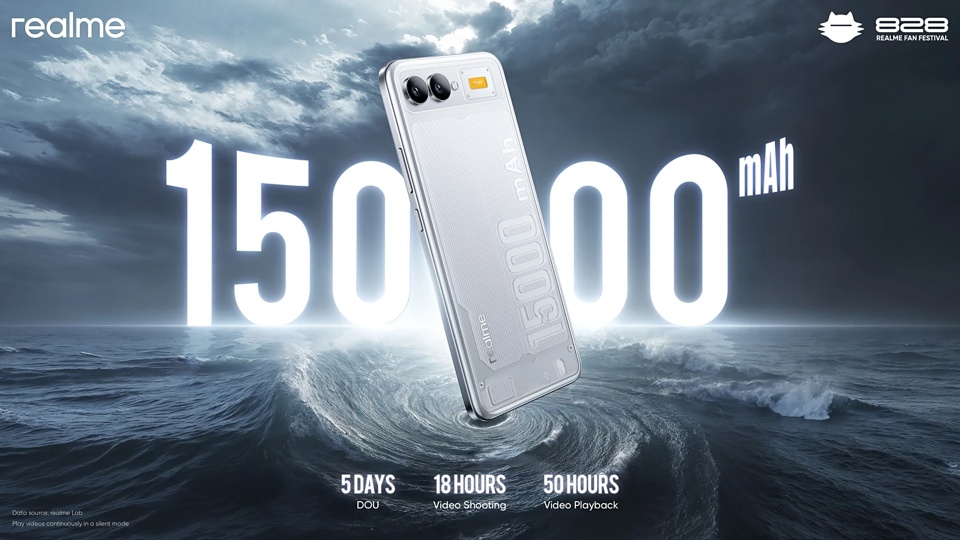 Smartphone sở hữu pin trâu không tưởng